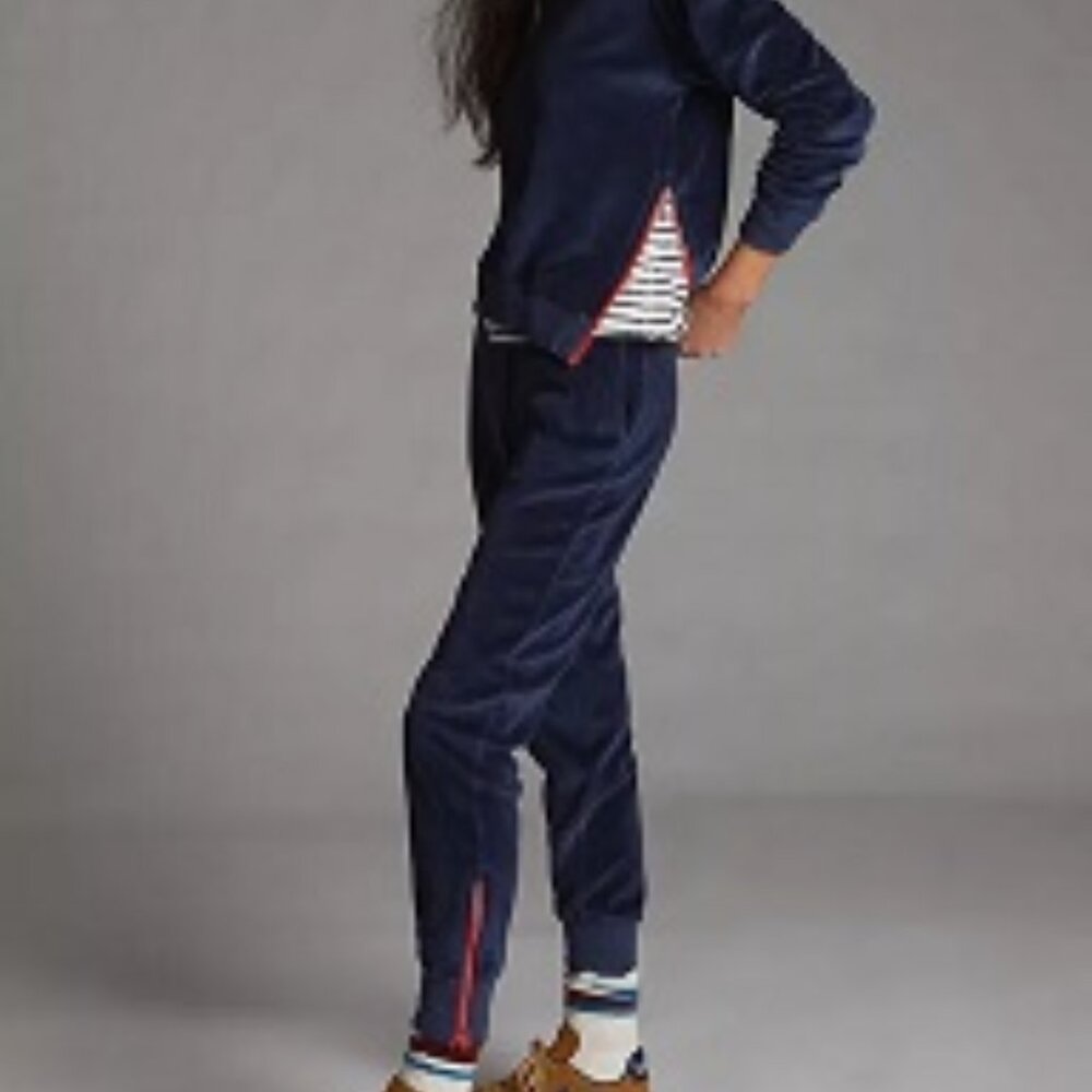 NWT 2PC Womens Sundry Velvet Sweatshirt/Sweatpants